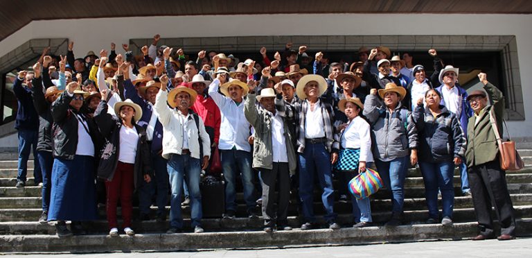 ASOMAC realizó un plantón pacífico y rueda de prensa en los exteriores de la Corte Nacional de Justicia
