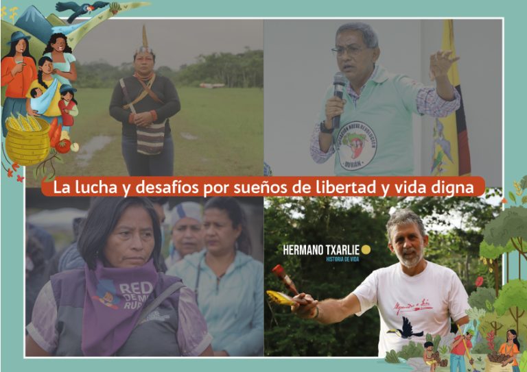 4 historias de vida de personas defensoras