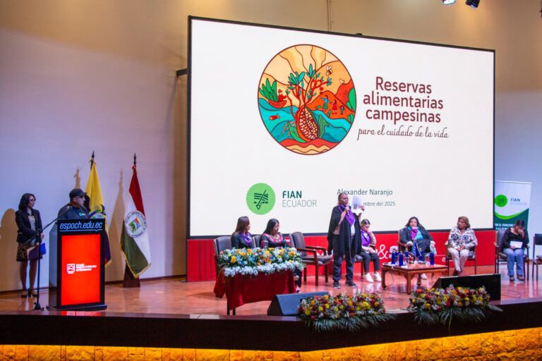 La ESPOCH fortaleció el diálogo académico y comunitario en torno a las Reservas Alimentarias Campesinas