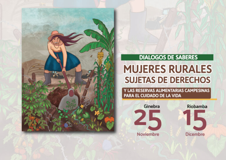 Dialogos de Saberes: Mujeres Rurales como sujetas de derechos.